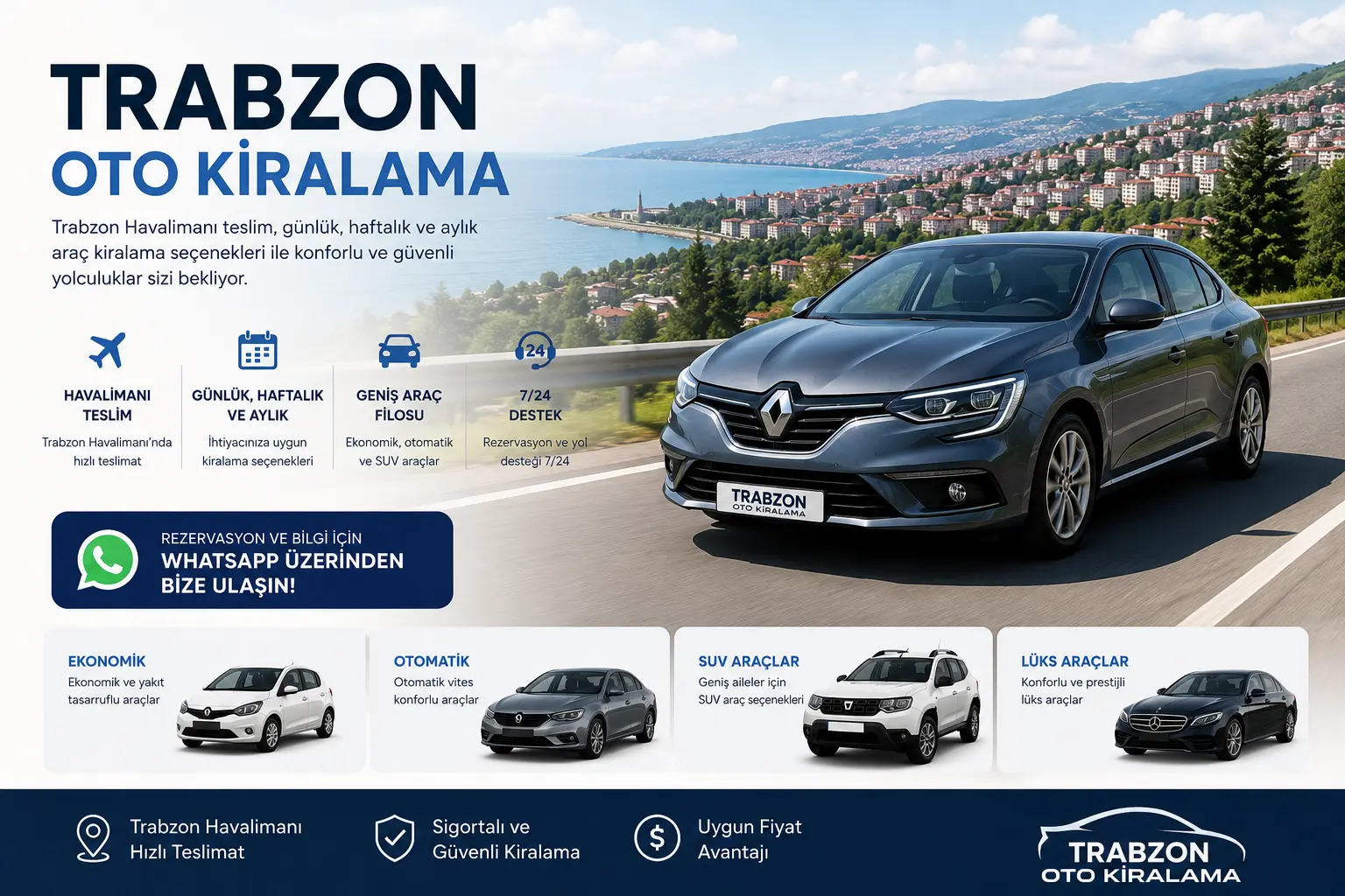 Trabzon Oto Kiralama